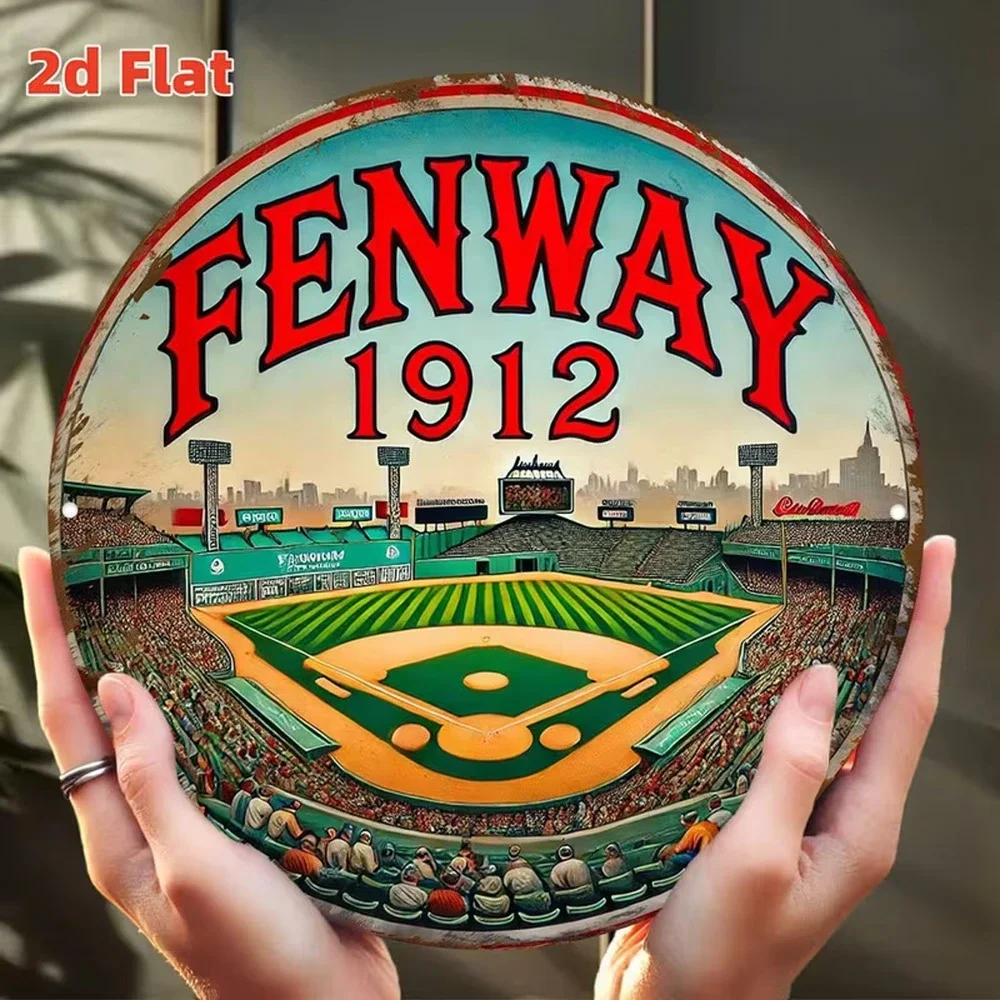 MLB Boston Red Sox Circle Sign 7.8
